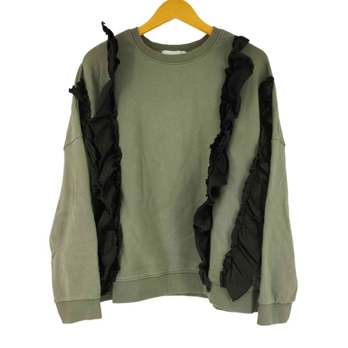 TRANOI. フリルデザインスウェットプルオーバー レディース JPN:1