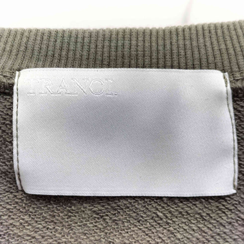 TRANOI. フリルデザインスウェットプルオーバー レディース JPN:1