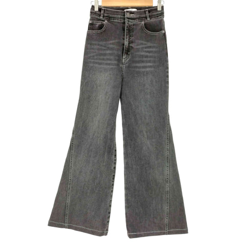 スナイデル snidel Sustainableストレッチフレアデニムパンツ レディース JPN:1