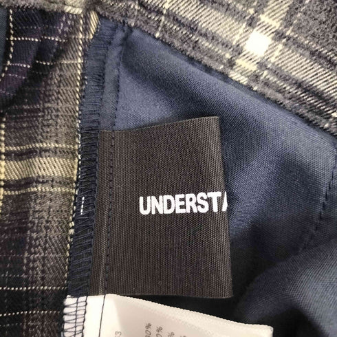 UNDERSTATEMENTs アンダーステイトメント アソートイージーワイドスラックス チェック レディース JPN:S
