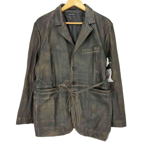 メゾンスペシャル MAISON SPECIAL 24AW Leather Tailored Jacket レディース FREE