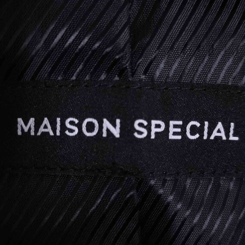 メゾンスペシャル MAISON SPECIAL 24AW Leather Tailored Jacket レディース FREE