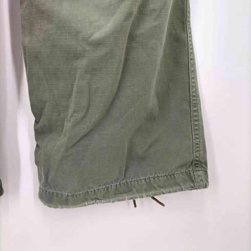 ユーエスアーミー U.S. ARMY 60S TROUSERS MAN’S RIP STOP POPLIN OG-107 5th ジャングルファティーグ パンツ 69年納入 メンズ REGULAR LARGE