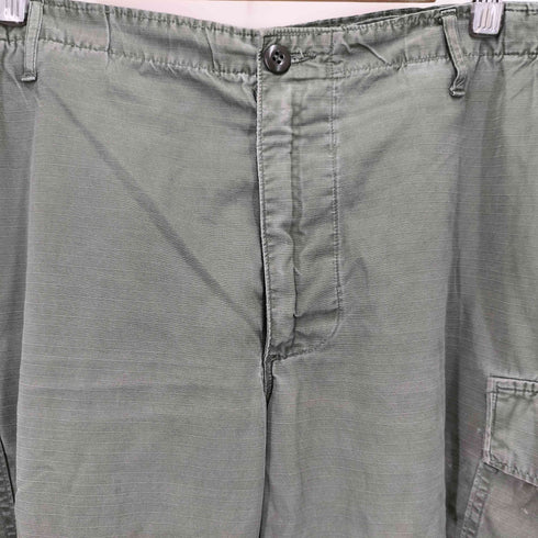 ユーエスアーミー U.S. ARMY 60S TROUSERS MAN’S RIP STOP POPLIN OG-107 5th ジャングルファティーグ パンツ 69年納入 メンズ REGULAR LARGE
