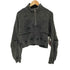 ジーナシス JEANASIS ブリーチハーフZIPショートプルオーバー レディース FREE