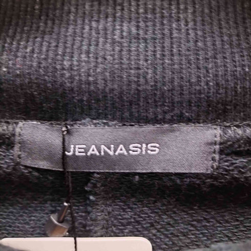 ジーナシス JEANASIS ブリーチハーフZIPショートプルオーバー レディース FREE