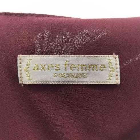 アクシーズファム axes femme POETIQUE プリンセスモチーフ ワンピース ドレス レディース JPN:M