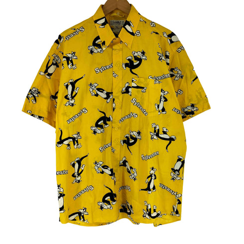 カステルバジャック CASTELBAJAC キャラクタープリント 半袖 シャツ メンズ JPN:XL
