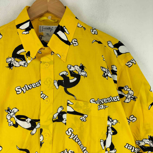 カステルバジャック CASTELBAJAC キャラクタープリント 半袖 シャツ メンズ JPN:XL
