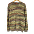 ミッソーニ MISSONI イタリア製 総柄 マルチカラー クルーネックスセーター メンズ JPN:1