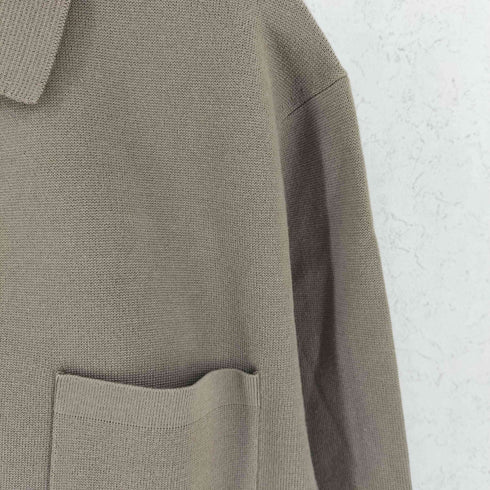 ユニクロ UNIQLO ミラノリブシャツカーディガン メンズ M