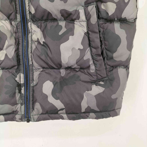 ヒルフィガーデニム HILFIGER DENIM ダックカモ 迷彩 ダウンベスト メンズ import:L