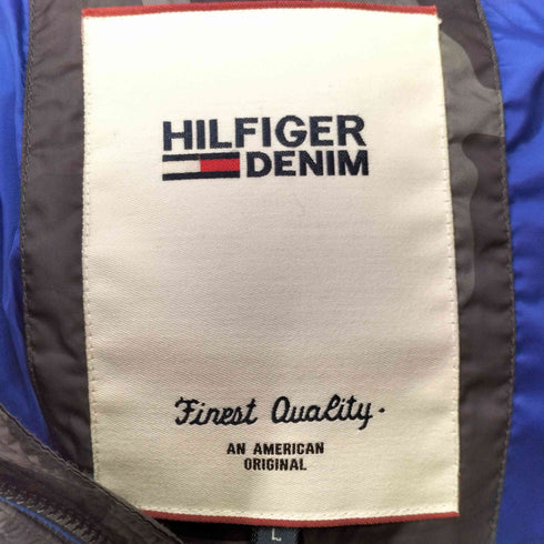 ヒルフィガーデニム HILFIGER DENIM ダックカモ 迷彩 ダウンベスト メンズ import:L