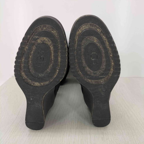 アグ UGG ムートン ヒールブーツ レディース JPN:24