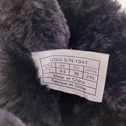 アグ UGG ムートン ヒールブーツ レディース JPN:24