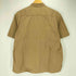 アルファインダストリーズ ALPHA INDUSTRIES 猫目ボタン ダブルフラップポケット バンドカラー S/S ミリタリーシャツ メンズ import:XL