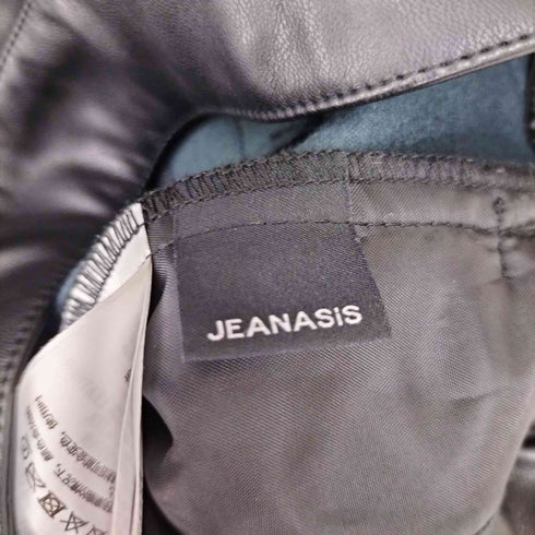ジーナシス JEANASIS ヴィーガンレザースカパン レディース S