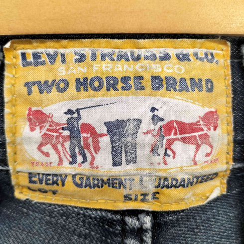 リーバイス Levis 90S 98年製 ユーロ イエローパッチ 506 ローライズ デニム メンズ 34/34