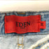 エデン Eden XXX ステッチデザイン フレアデニム メンズ