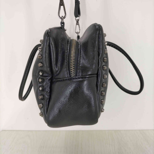 ザラ ZARA スタッズ付き 2WAY ミニショルダーバッグ レディース