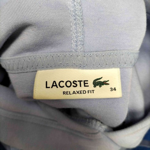 ラコステ LACOSTE ワイド&クロップドフードスウェットパーカー / フーディー レディース 34
