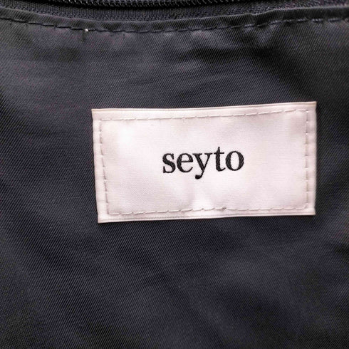SEYTO Studs big shoulder bag スタッズビックショルダーバック メンズ