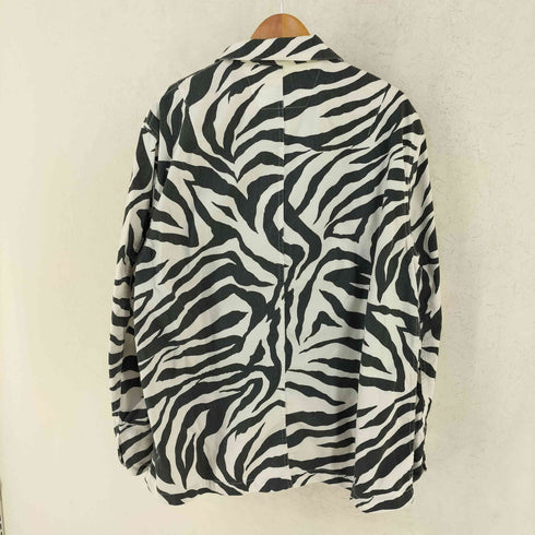 ウィーウィル WEWILL OVERALL JACKET -zebra ゼブラ柄 ジャケット メンズ 3