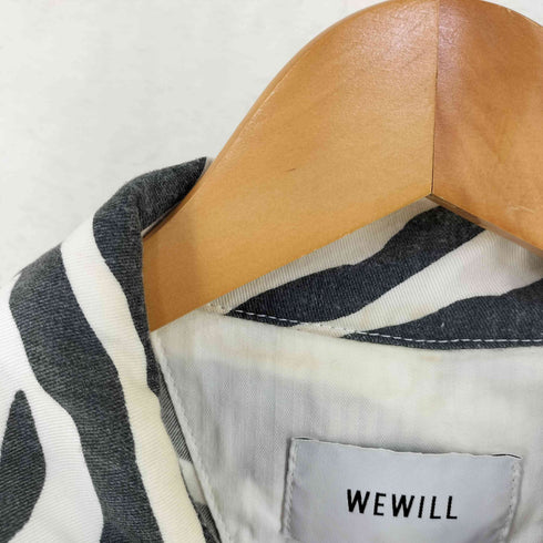 ウィーウィル WEWILL OVERALL JACKET -zebra ゼブラ柄 ジャケット メンズ 3