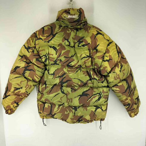 ベアーユーエスエー BEAR USA 90S カモ柄 リバーシブル ダウンジャケット メンズ import:S