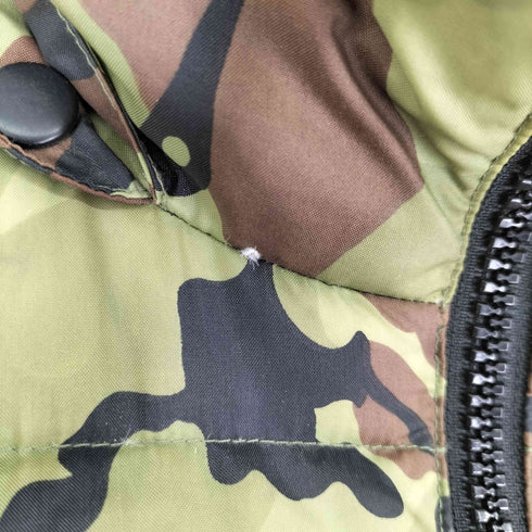 ベアーユーエスエー BEAR USA 90S カモ柄 リバーシブル ダウンジャケット メンズ import:S
