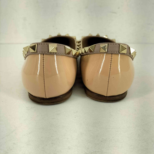 ヴァレンティノガラヴァーニ VALENTINO GARAVANI ロックスタッズエナメルバレリーナ レディース 35 1/2