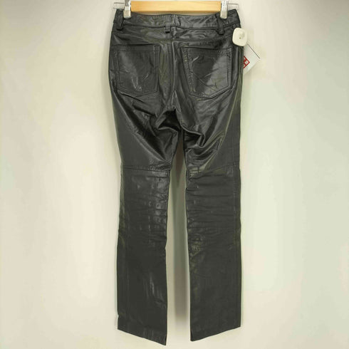 ギャップ Gap 00S OLD GAP boot cut レザー パンツ レディース 00