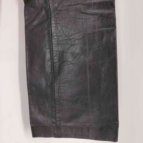 ギャップ Gap 00S OLD GAP boot cut レザー パンツ レディース 00