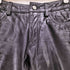 ギャップ Gap 00S OLD GAP boot cut レザー パンツ レディース 00