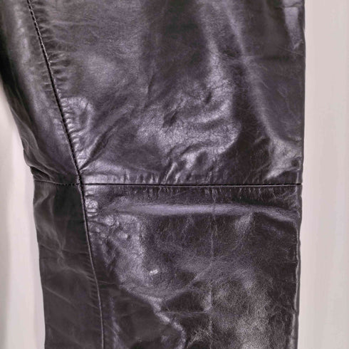ギャップ Gap 00S OLD GAP boot cut レザー パンツ レディース 00