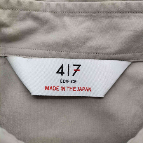 フォーワンセブンバイエディフィス 417 by EDIFICE LE JAPON Akita レギュラー シャツ メンズ JPN:L