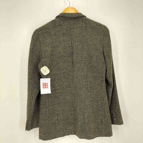 マックスマーラ MAX MARA イタリア製 ウール ツイード テーラード ジャケット レディース 40