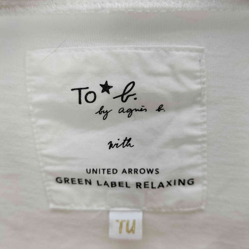 トゥービーバイアニエスベー To b. by agnes b. オーガニックコットン フォトプリント Tシャツ メンズ FREE