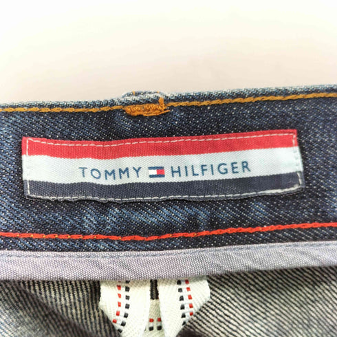 トミーヒルフィガー TOMMY HILFIGER ダメージ ワイド デニムパンツ メンズ