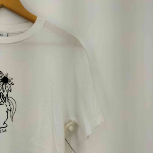 ピーエスポールスミス PS Paul Smith Daisy Bunny T-Shirt デイジー バニー プリント 半袖Tシャツ レディース import:M