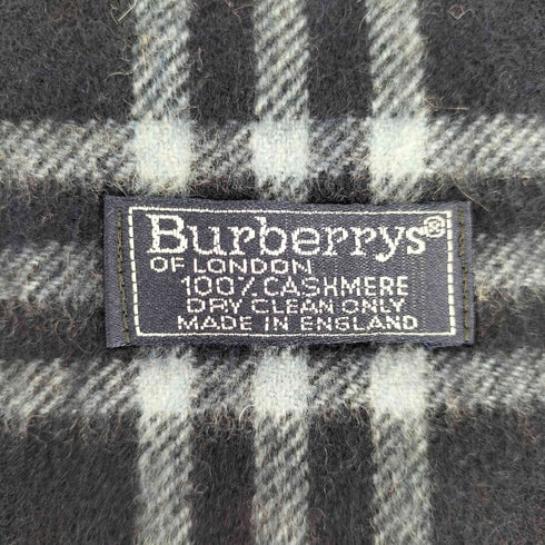 バーバリーズ BURBERRYS ウール100% ノバチェック マフラー メンズ