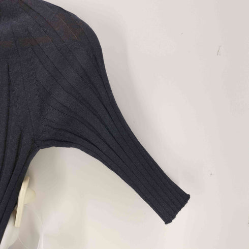 ジルサンダー JIL SANDER リネン混 リブニットロングワンピース レディース 34