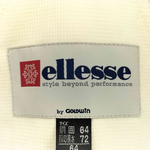 エレッセ ellesse ゴールドウィン製 スキーウェアサロペット レディース 9-3