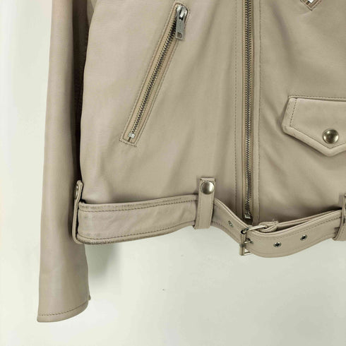 ジャーナルスタンダード JOURNAL STANDARD 20SS シープ レザー ライダース ブルゾン レディース JPN:S