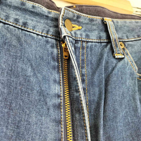 パパス papas ワイドデニムパンツ メンズ 52