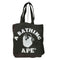 アベイシングエイプ A BATHING APE APE PIRATE COLLEGE TOTE BAG キャンバストート メンズ