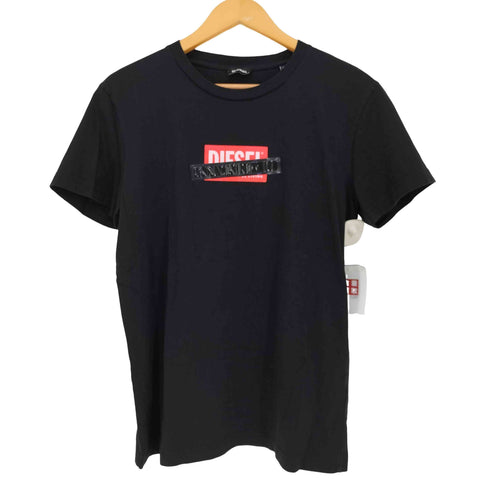 ディーゼル DIESEL T-DIEGO-S7 ロゴプリント 半袖Tシャツ メンズ import:M