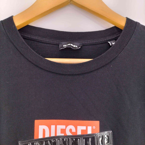 ディーゼル DIESEL T-DIEGO-S7 ロゴプリント 半袖Tシャツ メンズ import:M