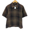 ハフ HUF TIE DYE PLAID ZIP SHIRT ジップシャツ メンズ import:M