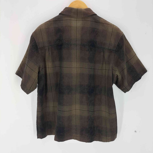 ハフ HUF TIE DYE PLAID ZIP SHIRT ジップシャツ メンズ import:M